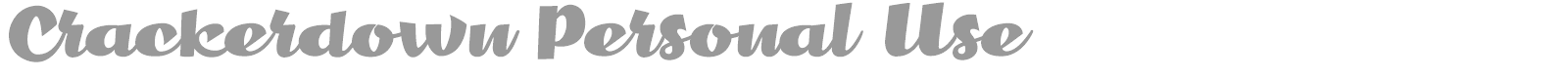 Crackerdown font preview
